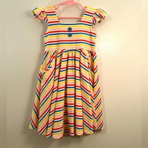 Colorful Eleanore Rose Girls Dress